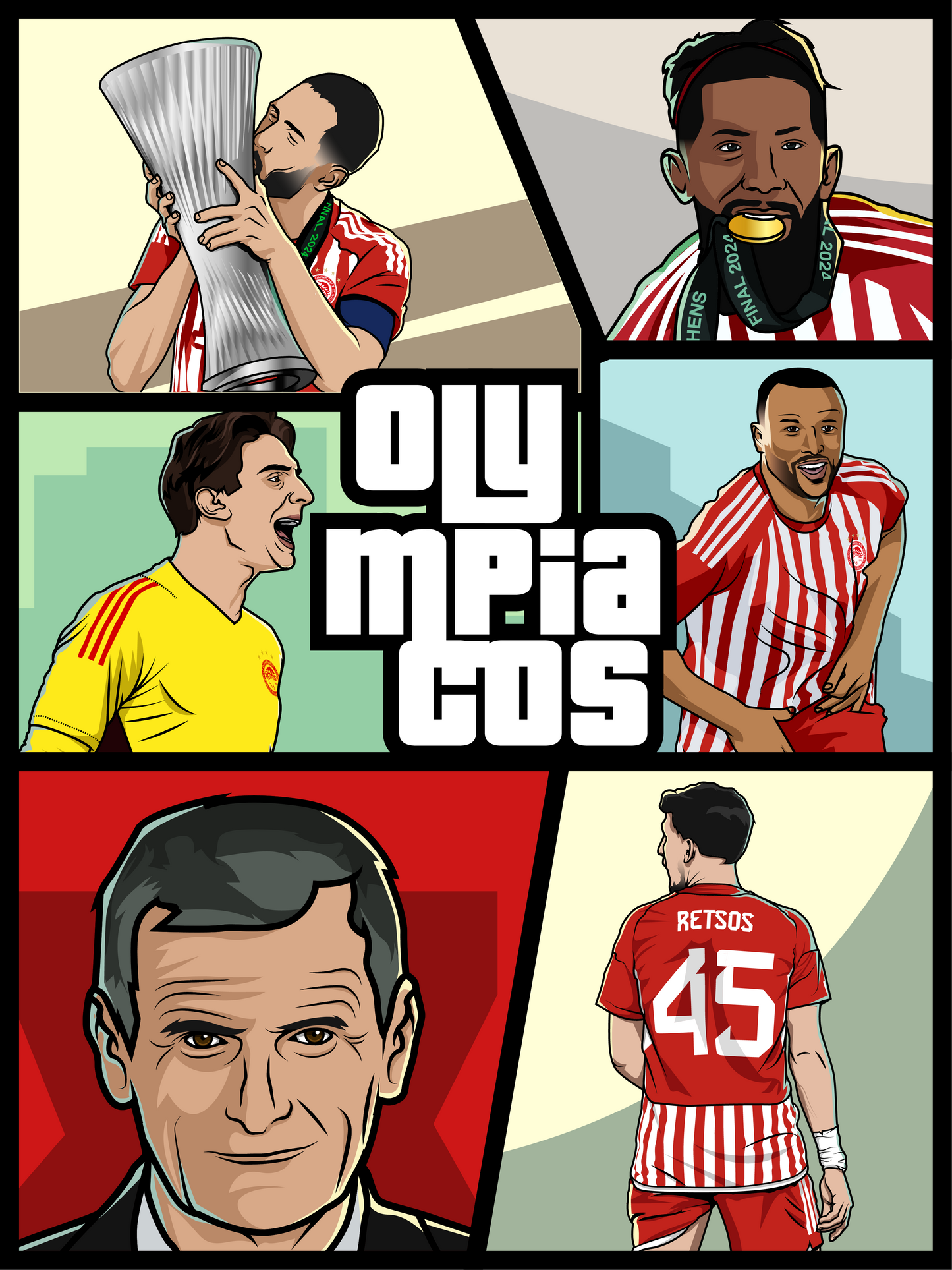 Thrylos GTA Oversized White